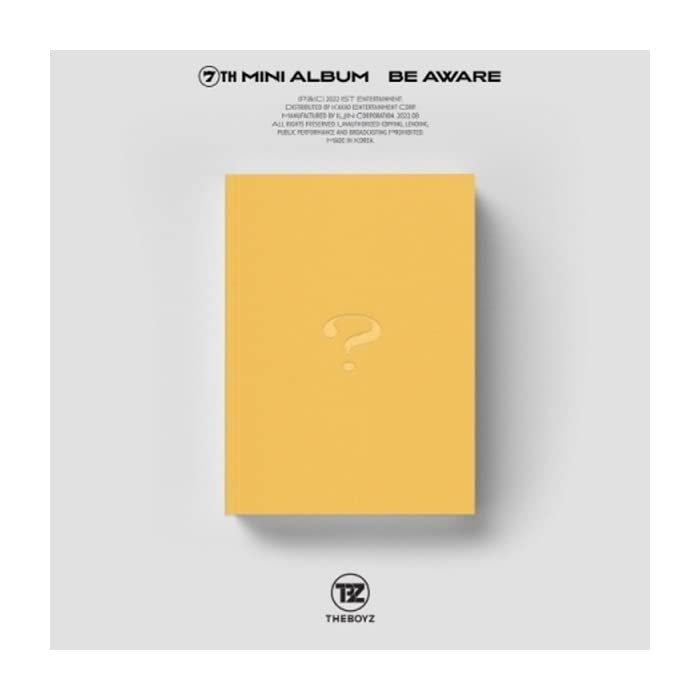 DREAMUS THE BOYZ BE AWARE 7th Mini Album CD+Poster On Pack+Photobook+Lyric Paper+Photocard+Selfie+Special Kit+Tracking Sealed (DESIRE Version)