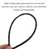 HAHIYO 12inches*6mm Black 70PCs Pipe Cleaner Craft Chenille Stem Extra Long Chenille Cleaner Pipe Stem Stable&Soft Craft Supplies Set for Creative DIY Arts Craft Project DIY Art Supplies view 3