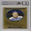 Bob Feller 2007 Topps Distinguished Service Baseball Autograph Card #DS3 BAS 10 view 1