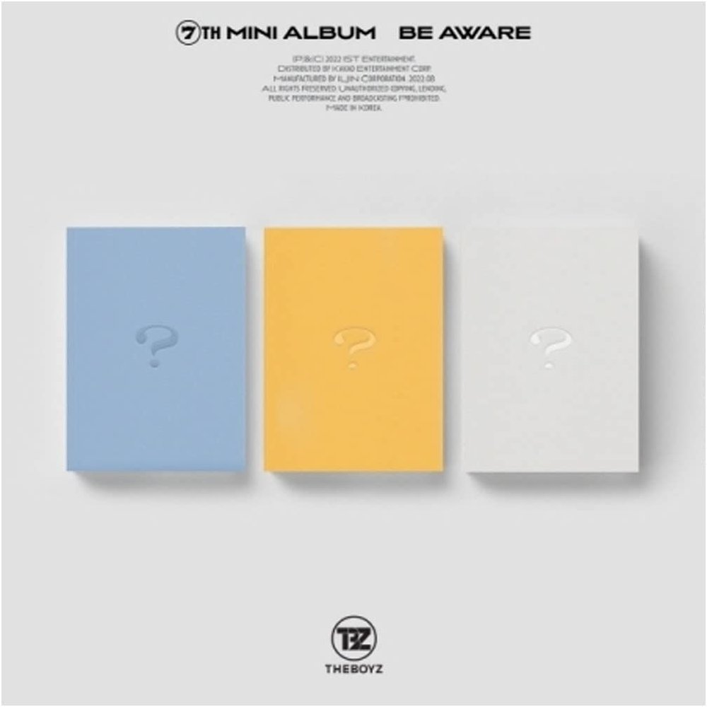 Dreamus THE BOYZ - 7th Mini Album BE AWARE CD (Document ver.)