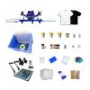TIANIUSEEN 4 Color 2 Station Screen Printing Kit Silk Printing Press Equipment Material Micro-Registration Silk Screen Press Printer for T-Shirt DIY view 1