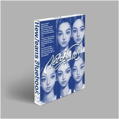 DREAMUS NewJeans - NewJeans 1st EP 'New Jeans' Bluebook ver. CD [Cover Random]+Culturekorean Gift(Decorative Stickers,Photocards)