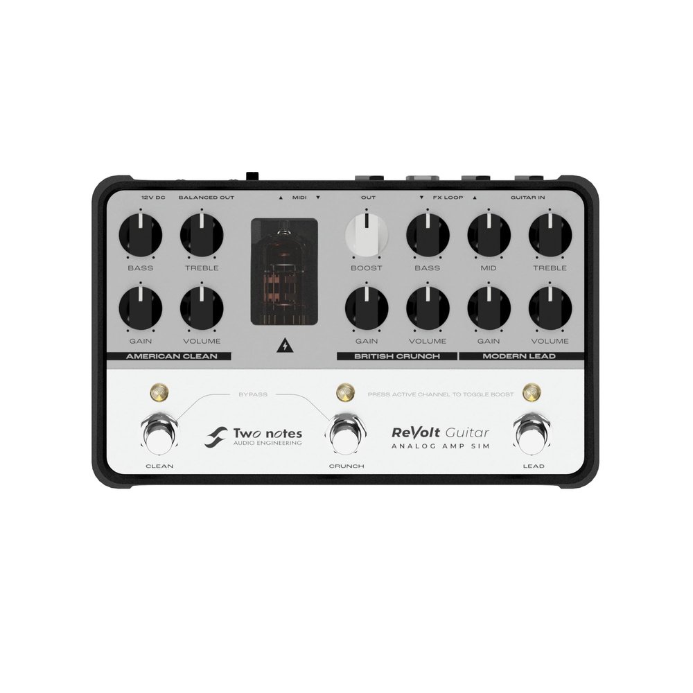 Two Notes ReVolt All-analog Guitar Amp Simulator Pedal