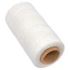 The Beadsmith Artificial Sinew Waxed Thread Flat Polyester Craft String, White Color, 5-Ply, 4-Ounce Spool, 131 yds / 394 ft, Durable & Splittable view 1