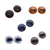 Horse Eyes Collection Bundle Set of 10 Eyes - Bulk Wholesale Lot - Taxidermy Art Sculptures or Jewelry Making Supply for Pendant Making Wire Wrapped Jewelry Faux Craft Taxidermy or Sculptures (8mm) view 2