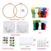 Needle Felting Kits Beginners, DIY Wool Needle Felting Starter Kit, Needle Felt Set with Picture Frame, Foam Pad, Felt Cloth and Instructions, Used for Home Decoration, Beginner, Art Craft(2 Sets) view 2