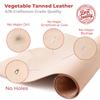 ELW Leather Strap, 4-5 Oz, 4 inch wide x 60", Cowhide Veg Tan Leather Belt Blank, Leather Strips, Tooling Leather, Tan Straps for Crafts, Belt Making & Crafting Blank Hide view 4