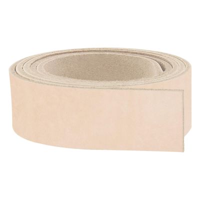 ELW Leather Strap, 10-11 Oz, 3 inch Wide x 60", Cowhide Veg Tan Leather Belt Blank, Leather Strips, Tooling Leather, Tan Straps for Crafts, Belt Making & Crafting Blank Hide
