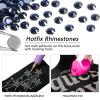 Beadsland Hotfix Rhinestones, Flatback Crystal Rhinestones for Crafts Clothes DIY Decorations, Montana, SS12/1440pcs, 3.0-3.2mm view 4