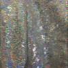 Leila Silver Iridescent Sequins on Mesh Fabric by The Yard - 10050 view 2