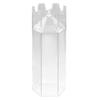Candle Resin Molds, Hexagon DIY Candle Mould, Plastic Pillar Soap Making Mold, Flexible Cylinder Candle Mould for DIY Soap, Art Craft, Candlelight Dinner, Epoxy Resin Art Crafts, Transparent view 1
