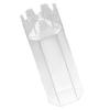 Candle Resin Molds, Hexagon DIY Candle Mould, Plastic Pillar Soap Making Mold, Flexible Cylinder Candle Mould for DIY Soap, Art Craft, Candlelight Dinner, Epoxy Resin Art Crafts, Transparent view 2
