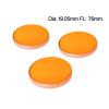 CO2 Laser Cutter Focus Focal Lens 19.05MM Chinese PVD ZnSe Material Co2 Laser Focusing Lens for Laser Cutting Machine Focal Length 76MM (Diameter : 19.05mm, Focal Length : 76.2mm) view 2