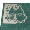 Valentine's Day Gnome Metal Die Cuts, Cutting Dies for Card Making Clearance, Embossing Dies for Scrapbooking, DIY Album Paper Cards Decoration view 3