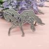 Animal Horse Metal Die Cuts, Cutting Dies for Card Making Clearance, Embossing Dies for Scrapbooking, DIY Album Paper Cards Decoration view 1