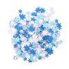 EXCEART 1bag Glitter Snowflake Stickers for Christmas Decor Craft Wall Decals Easy to Install for Parties Home Decoration Greeting Cards view 1