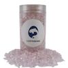 LUSTERING High Luster Crushed Glass Glitter, Broken Glass,Gems for Fire Pit, Crafts DIY Epoxy Resin Art, Geode Painting,Vase Filler,Aquarium Garden Decoration, 3-6mm, 454g (Pink) view 1
