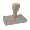 Infusion The Only Person You Should Be Better Than is The Person You were Yesterday Rubber Stamp, 1 X 3 Wood Stamp view 3