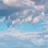 Just Clouds 8 Model Railroad Backdrop (HO Scale) view 3