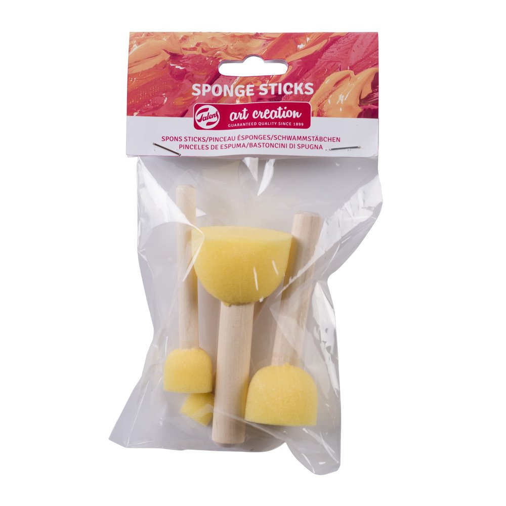 Talens Art Creation Sponge Sticks 4-Piece Set