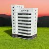 BENME N Scale Train Railway Scene White Apartment Building Model - 1:160 view 1