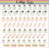 Night Routine Skincare Planner Sticker | Libby and Lou Sticker Co view 1