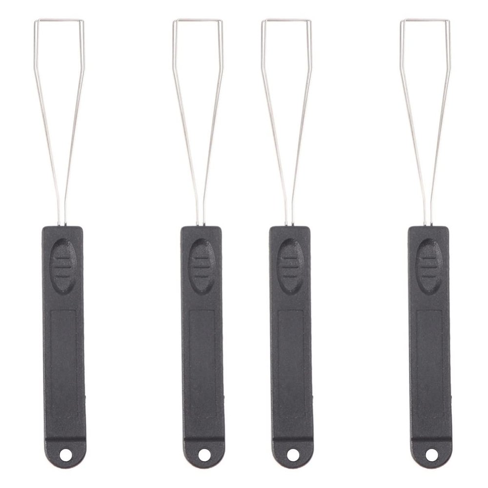 Mobestech 4pcs Mechanical Keyboard Keycap Puller Tool Steel Wire Device for Easy Cleaning and Maintenance Lightweight Keyboard Cleaner for Computers and Cameras