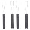Mobestech 4pcs Mechanical Keyboard Keycap Puller Tool Steel Wire Device for Easy Cleaning and Maintenance Lightweight Keyboard Cleaner for Computers and Cameras view 1