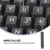 Mobestech 4pcs Mechanical Keyboard Keycap Puller Tool Steel Wire Device for Easy Cleaning and Maintenance Lightweight Keyboard Cleaner for Computers and Cameras view 2
