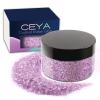 Ceya 5.3oz/ 150g Crushed Irregular Glass Pale Lilac Metallic Crystal Chip Broken Glass Chips Glitter 2-4mm Craft Chunky Glitter for Nails Art Epoxy Resin Mold Coasters Ornament Painting Geode view 1