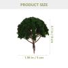 DOITOOL 20 Pcs Model Scenery Landscape Trees 1.18-3.14 Inch Mixed Miniature Trees for Train Diorama Model Craft Supplies view 3