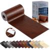 YAFLC Leather Repair Patch for Furniture, 4" x 63" Self Adhesive Leather Repair Kit Vinyl Repair Tape for Car Seat Sofa Jackets Couches Chair Glossy Chestnut view 1