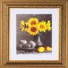 10X12 3-1/2" Polystyrene Classic Picture Frame 104 Series - Gold by WholesaleArtsFrames-com Made In USA view 3