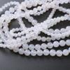 45PCS 8MM Natural White Opal Beads Round Loose Stone Beads for Jewelry Making DIY Energy Stone Healing Power Bracelet 15" view 4