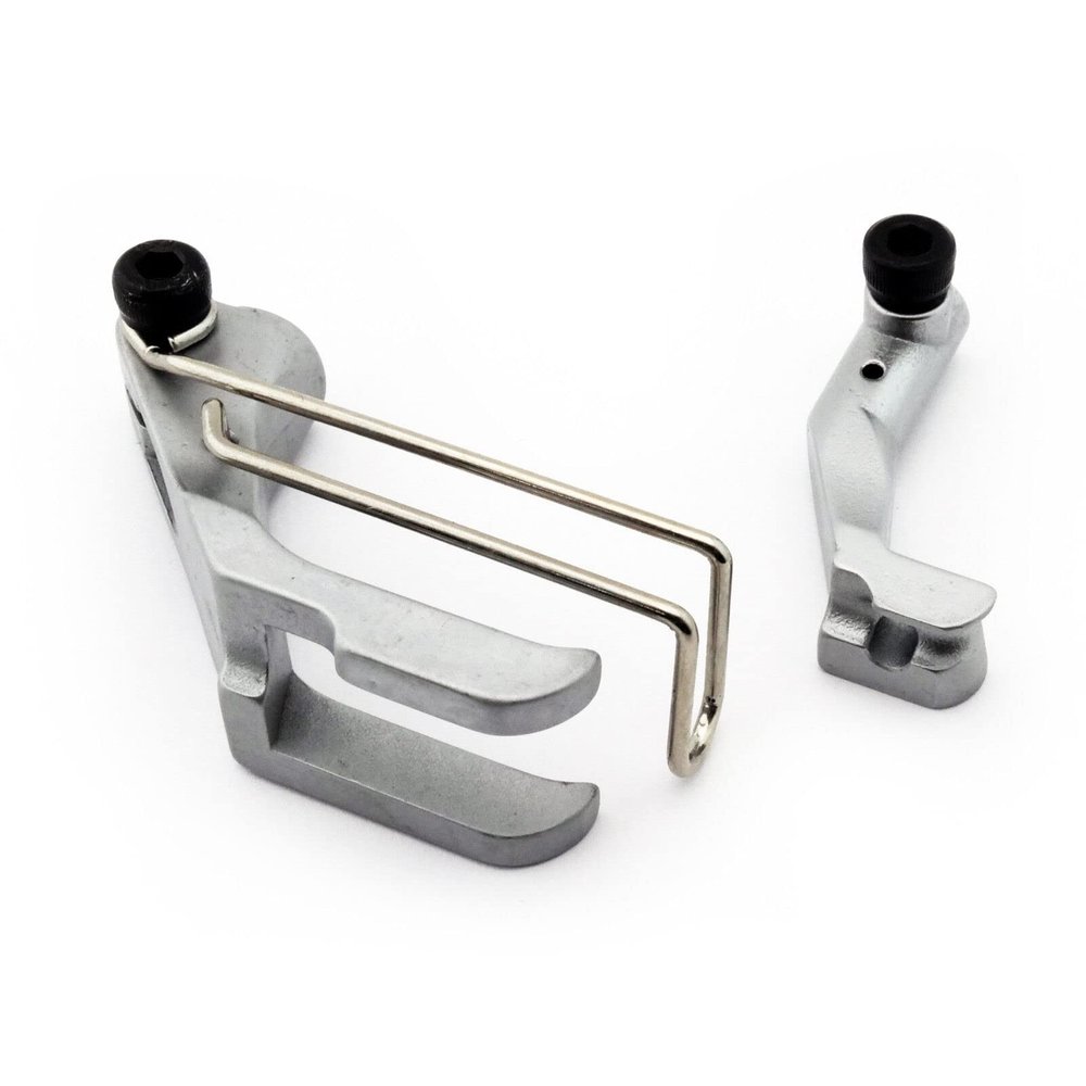 Cutex Double Toe Welting Foot Set for Juki LU-2210, LU-2220 / Pfaff 1425, 1525, 2545-Size 5/16