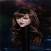 1/6 Scale Female Head Sculpt, Asian Girl Pale Skin Head Carved for 12inch Phicen TBLeague Action Figure Body Collection (C) view 3