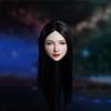 1/6 Scale Female Head Sculpt, Asian Girl Pale Skin Head Carved for 12inch Phicen TBLeague Action Figure Body Collection (D) view 1