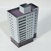 BENME N Scale Train Railroad Scene White City Apartment Building - 1:160 view 1