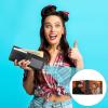 Prasacco Sublimation Wallet Blank Heat Transfer Multifunctional Wallet Graduation Gifts (1 Pcs Black Double Side) view 4