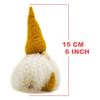 Yellow Gnome Felting Kit for Beginners 6 inch Gnomes Ornaments Kit Include Everything to Make - Friendly Instruction Gift for Mom, Gift for Wedding view 2
