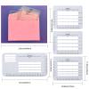 Envelope Stencil, Envelope Stencil Template, Envelopes Addressing Guide Stencils 4 Style with 2 Envelopes, Envelope's Addressing Stencils, Address Line Calligraphy Ruler Templates view 2