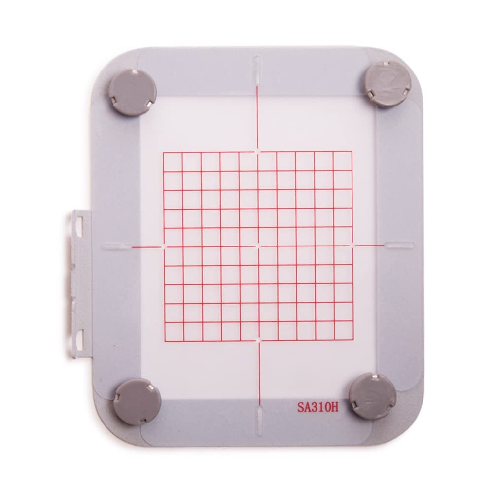 Metal/Magnetic Hoop for Brother/Babylock Embroidery Machine 4"x4" (SA443) Designio DZ820E, Innov-s 1000, Innov-s NS1150E, NS1250E, PE700, PE750D, PE770, PE780D,PE 800 PE800