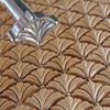 Floral Geometric Leather Stamp, Stainless Steel Leather Stamping Tool, Zhong Jiang Leathercraft Stamp view 1