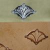 Floral Geometric Leather Stamp, Stainless Steel Leather Stamping Tool, Zhong Jiang Leathercraft Stamp view 2
