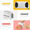 Mini DIY Dies Cutting Embossing Machine Paper Card Craft Scrapbooking Dies Machine Cutter Photo Album Decorative Portable Manual Die Cutting and Embossing Machine Kits for Arts and Crafts view 4