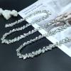 Yhsheen 1 Yard Bling Elegant Rhinestone Trim Crystal Rhinestone Chain Rhinestone Applique for DIY Decoration & Bridal Costume Embellishment view 4