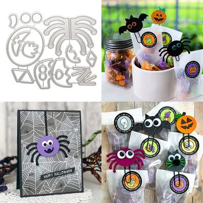 Halloween Metal Die Cuts, Cutting Dies for Card Making Clearance, Embossing Dies for Scrapbooking, DIY Album Paper Cards Decoration