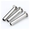 10 pcs 304 Stainless Steel Flat Round Head Semi-Hollow Shank Rivets,for DIY Craft Decoration Etc.M8x65mm view 3