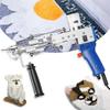 TOTRAVE Tufting Gun 2 in1 Electric Carpet Tufting Gun Loop Pile Cut Pile Carpet Rug Gun Weaving Flocking Machines DIY Hand Tools,Blue view 1