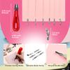 Incraftables Linocut Block Printing Kit for Stamp Making - 5 Soft 4"x6" Rubber Blocks, 6 Carving Blades, & Brayer Roller -Linoleum Block Printing Stamp Kit for Beginners, Adults Crafts view 4